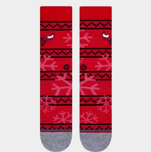 NWT Men's Chicago Bulls Frosted 2 Stance Crew Socks - Picture 4 of 8